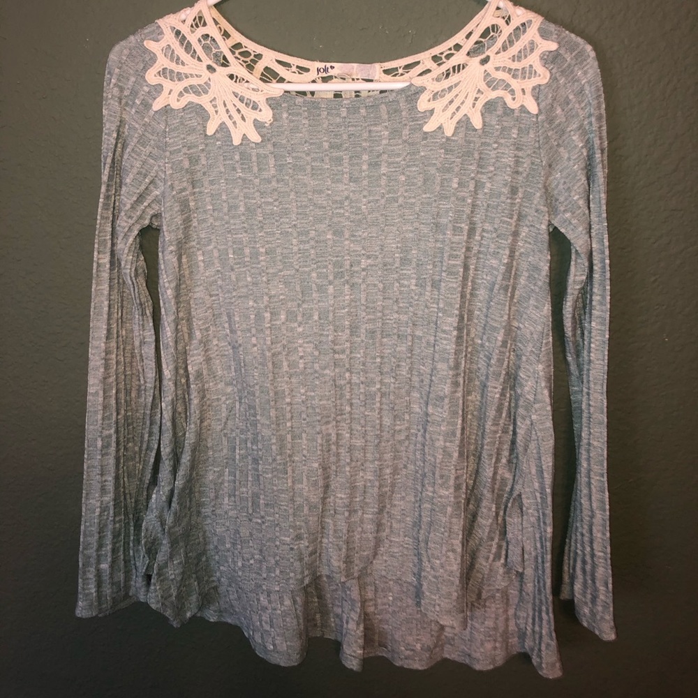Mint green blouse